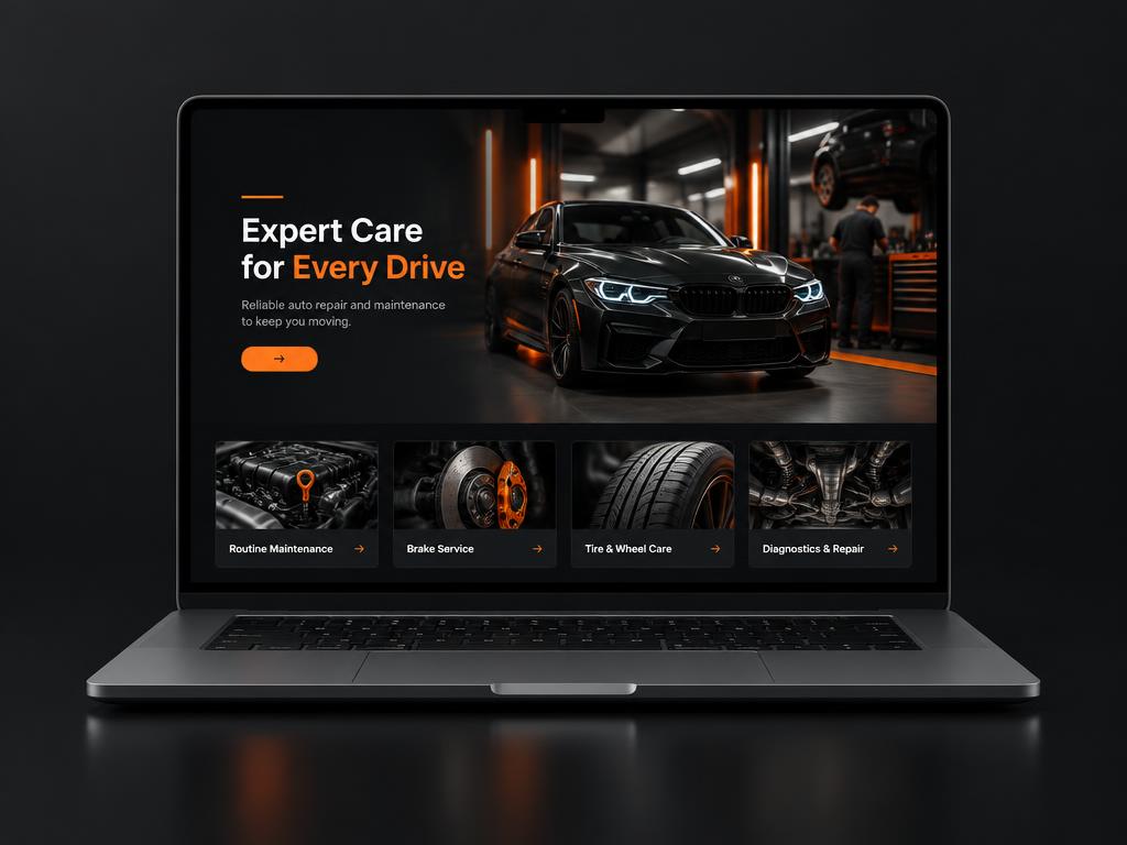 Site criado para Auto Center Premium