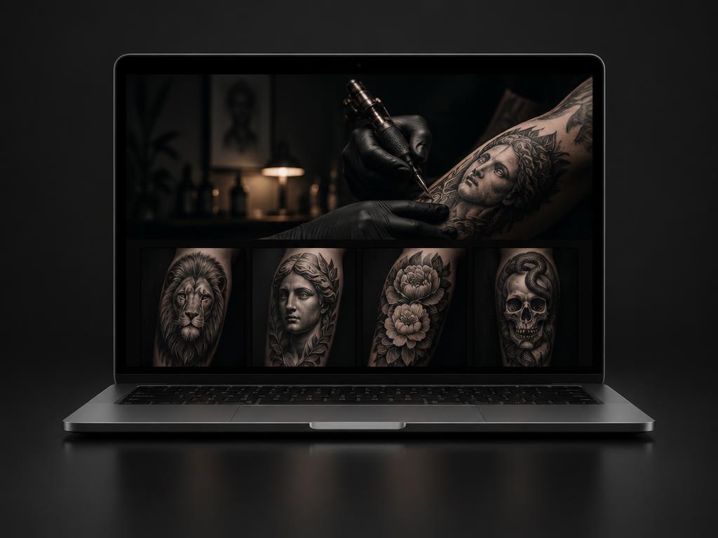 Site criado para Ink Society